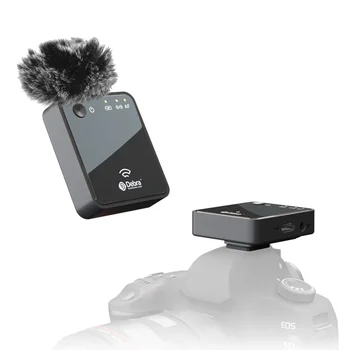 Debra Audio GO-PRO 2.4G Мини Портативный Беспроводной Петличный микрофон с диапазоном действия 100 м для записи со смартфона DSLR в прямом эфире