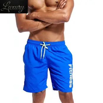 Новые быстросохнущие мужские шорты для плавания Летние Купальники для серфинга Пляжные Мужские Спортивные