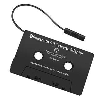 Универсальный кассетный конвертер Bluetooth 5.0, автомобильный MP3/ SBC кассета, аудиокассета для стереомузыкального проигрывателя, адаптер AUX со стереозвуком